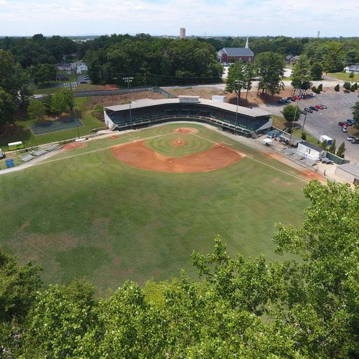 Aerial view of Duncan Park