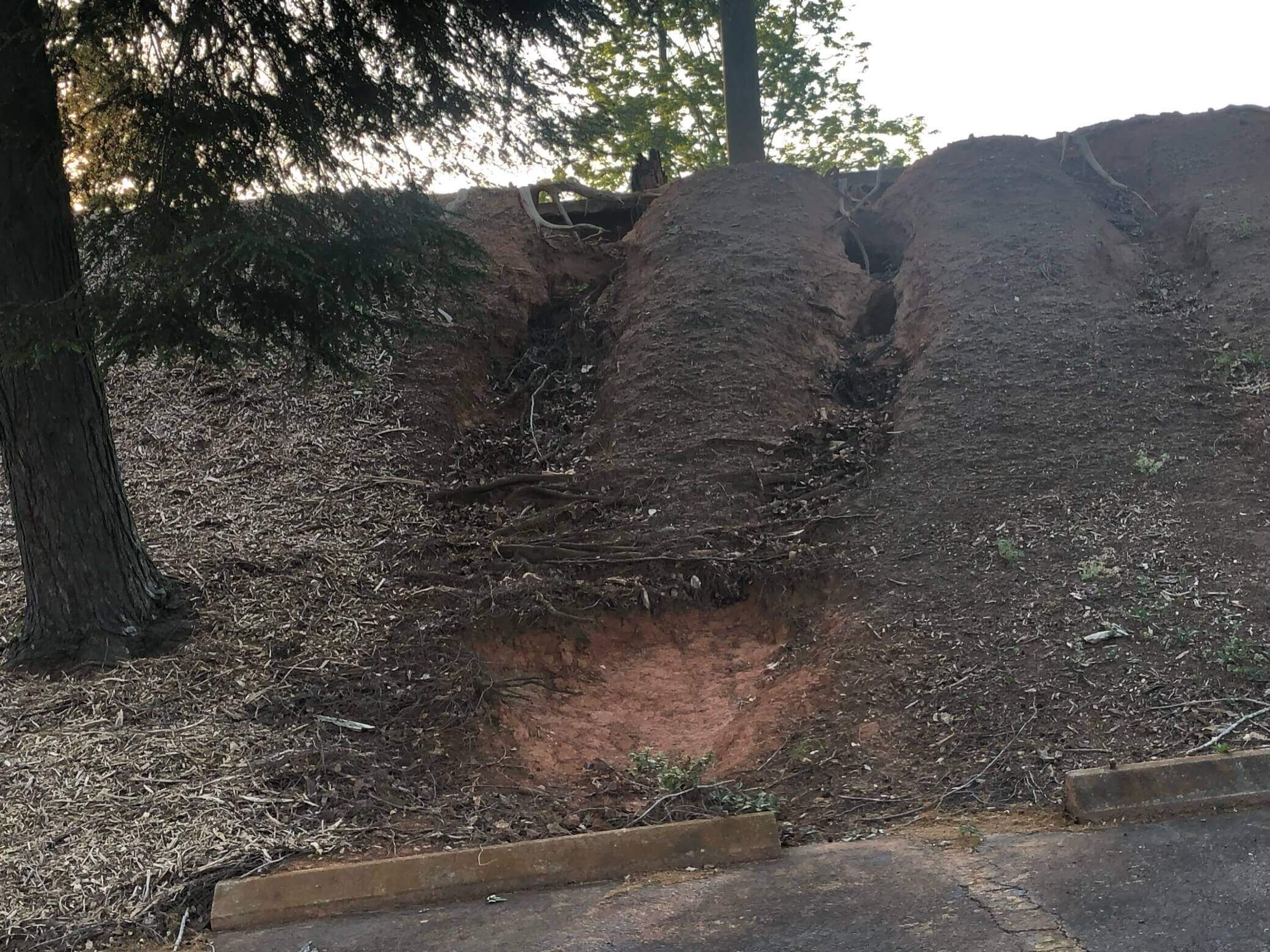 Asphalt in need or repair