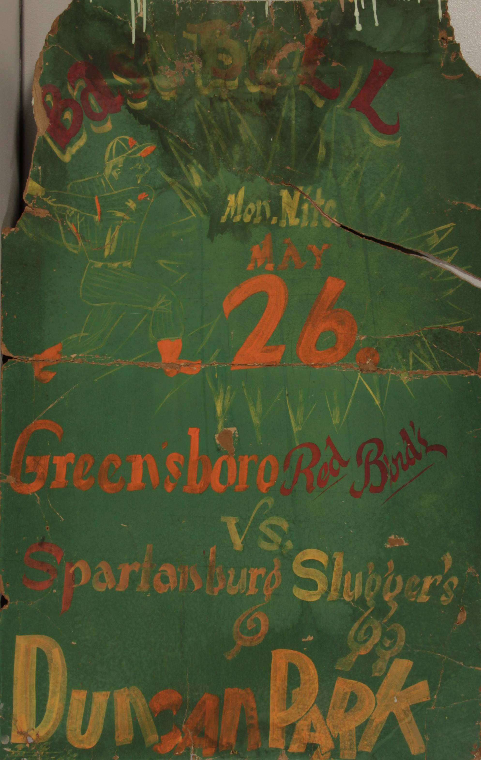A Mystery Solved: Dating the Spartanburg Sluggers Poster
